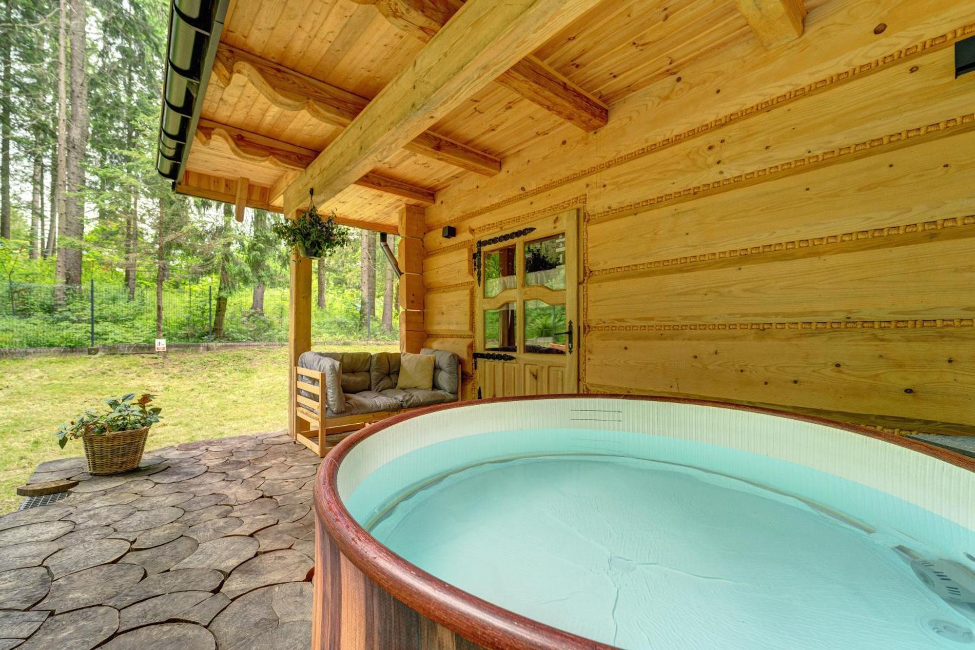Chata Pod Nosalem - Domek Z Jacuzzi Z Bala W Zakopanym 扎科帕内 外观 照片