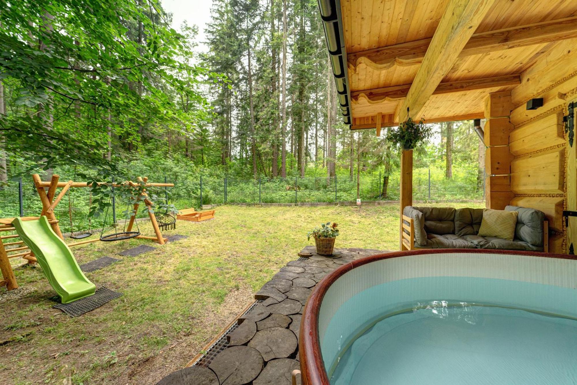 Chata Pod Nosalem - Domek Z Jacuzzi Z Bala W Zakopanym 扎科帕内 外观 照片